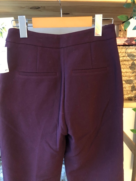 NWT Burgundy Dress Pants. NEW - Picture 9 of 12